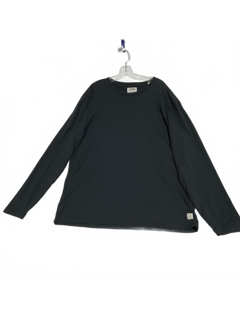 Linksoul Men's Long Sleeve T-Shirt XXL Organic Cotton Blend b34